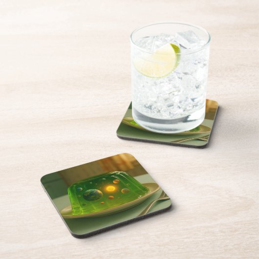Galaxy in MCM Jell-O Mold Bier Onderzetter (Rechterzijde)