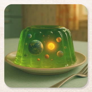 Galaxy in MCM Jell-O Mold Kartonnen Onderzetters