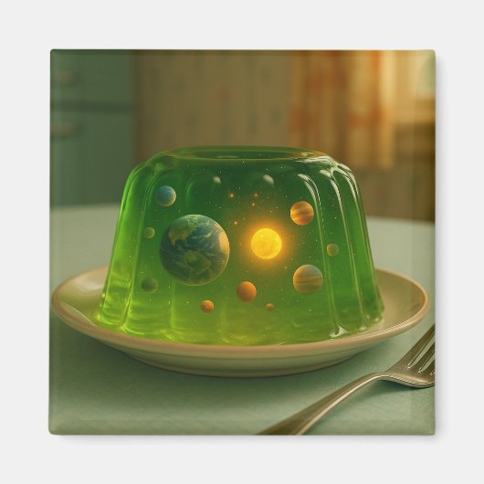 Galaxy in MCM Jell-O Mold Magneet (Voorkant)