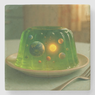 Galaxy in MCM Jell-O Mold Stenen Onderzetter