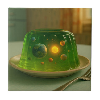 Galaxy in MCM Jell-O Mold Tegeltje