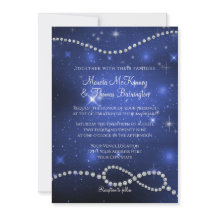 Galaxy Infinity Symbol Navy Love Twinking Stars I