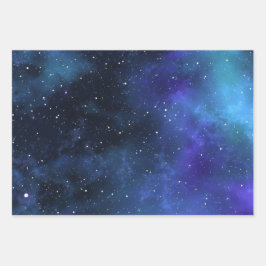 Galaxy Inpakpapier Vel