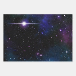 Galaxy Inpakpapier Vel