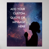Galaxy Inspirational-Create Your Own Motivational  Poster (Voorkant)