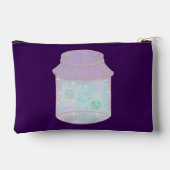 Galaxy Kat in een Pot | Kawaii Ruimtekat Kunst Etui (Achterkant)