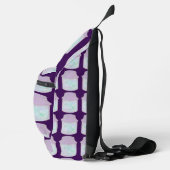 Galaxy Kat in een Pot | Kawaii Ruimtekat Kunst Sling Bag (Rechts)