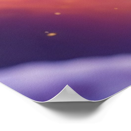 Galaxy Katze Digitaler Ai generated Poster (Hoek)