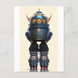 Galaxy King Robot B-21 Wombott Briefkaart