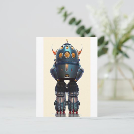 Galaxy King Robot B-21 Wombott Briefkaart
