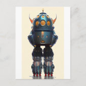 Galaxy King Robot B-21 Wombott Briefkaart (Voorkant)