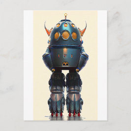 Galaxy King Robot B-21 Wombott Briefkaart