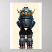 Galaxy King Robot B-21 Wombott Poster (Voorkant)