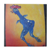 Galaxy kip tegeltje (Voorkant)