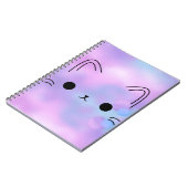 Galaxy Kitty Notebook Notitieboek (Linkerzijde)