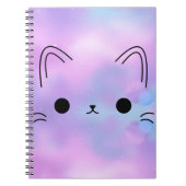 Galaxy Kitty Notebook Notitieboek (Voorkant)