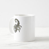 Galaxy Krab Zodiac Becher – Kosmische Kanker Silho Koffiemok (Voorkant links)