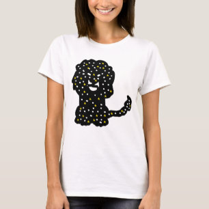 Galaxy Leeuw Zodiac Symbool Kunst T-shirt
