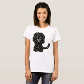 Galaxy Leeuw Zodiac Symbool Kunst T-shirt (Voorkant volledig)