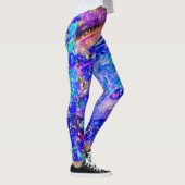 Galaxy-leggings, ruimte, sterren, Saturnus, leggin Leggings (Rechts)