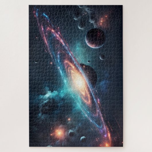 Galaxy Legpuzzel (Verticaal)