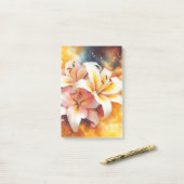 Galaxy Lilies Post Het Notities Post-it® Notes (Op bureau)