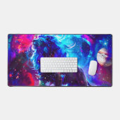 Galaxy Lion Blue Bureaumat (Keyboard & Muis)