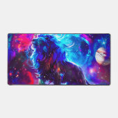Galaxy Lion Blue Bureaumat (Voorkant)