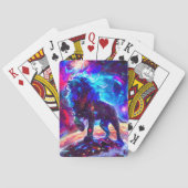 Galaxy Lion Blue Pokerkaarten (Achterkant)