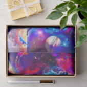 Galaxy Lion Blue Tissuepapier (Geschenk)