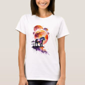Galaxy Lioness T-shirt (Voorkant)