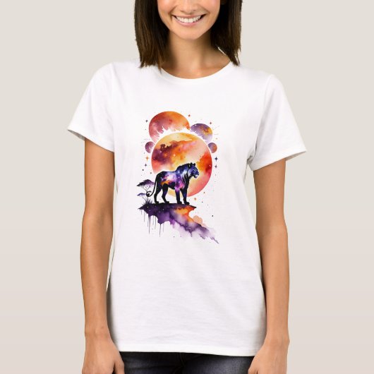 Galaxy Lioness T-shirt (Voorkant)