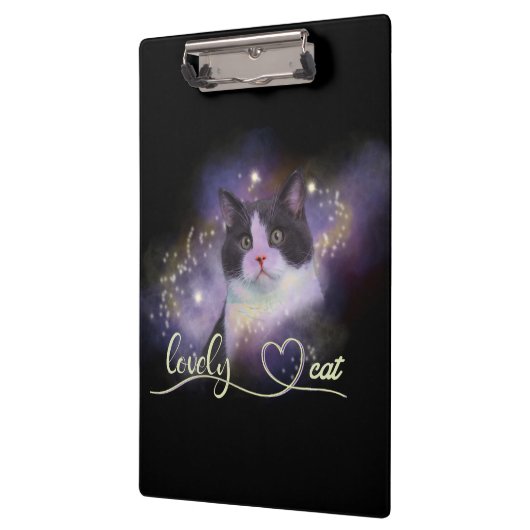 Galaxy Lovely Cat Klembord (Links)
