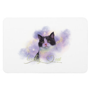 Galaxy Lovely Cat Magneet