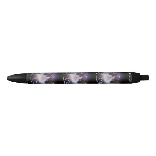 Galaxy Lovely Cat Zwarte Inkt Pen (Voorkant)