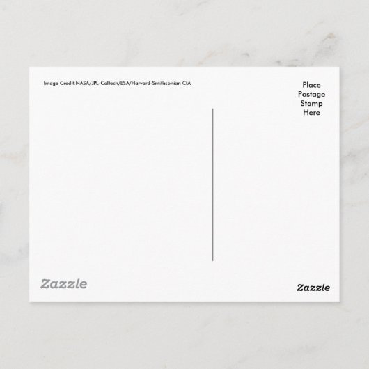 GALAXY M81 BRIEFKAART (Achterkant)