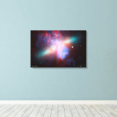 Galaxy M82 Canvas Afdruk (Insitu (Houten vloer))