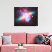 Galaxy M82 Canvas Afdruk (Insitu (Woonkamer))