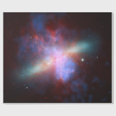 Galaxy M82 Hubble NASA Cadeaupapier (Vlak)