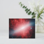 Galaxy M82 Infrared Spitzer Telescope Briefkaart (Staand voorkant)