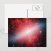 Galaxy M82 Infrared Spitzer Telescope Briefkaart (Voorkant / Achterkant)