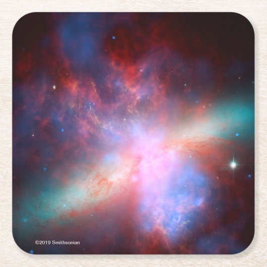 Galaxy M82 Kartonnen Onderzetters (Voorkant)