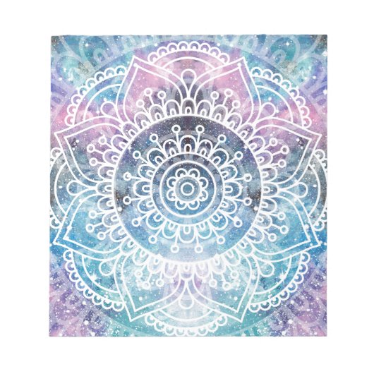 Galaxy Mandala Notitieblok (Voorkant)