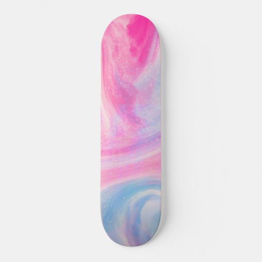 Galaxy Marble Persoonlijk Skateboard (Voorkant)