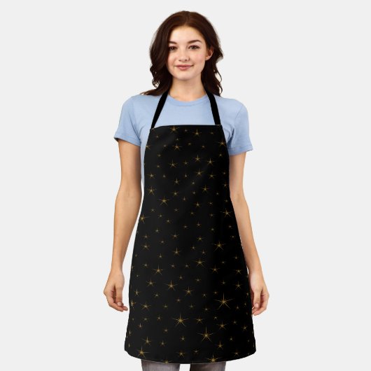 Galaxy Medium Apron Schort (Gedragen)