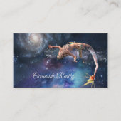 Galaxy Mermaid Visitekaartje (Voorkant)