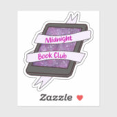 Galaxy Midnight Boekclub Kindle Sticker (Vel)