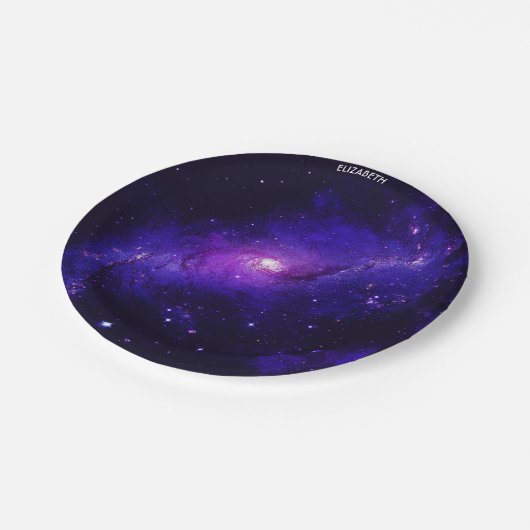 Galaxy Milky Way Galaxy Astronomy Science Papieren Bordje (Gekanteld)