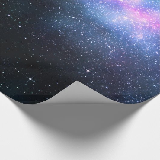 Galaxy Milky Way Wrapping Paper Cadeaupapier (Hoek)