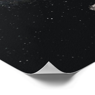 Galaxy Mining Wasp Poster